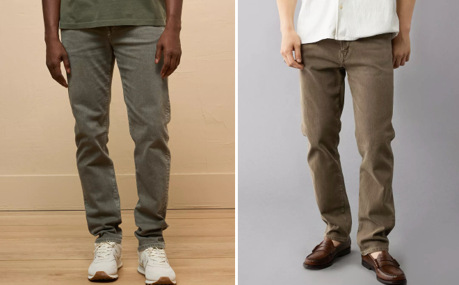 American Eagle EasyFlex Athletic Fit Jeans and EasyFlex Athletic Straight Jeans American Eagle EasyFlex Athletic Fit Jeans and EasyFlex Athletic Straight Jeans