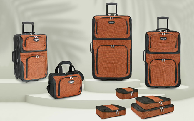 Amsterdam Softside 8 Piece Luggage Set