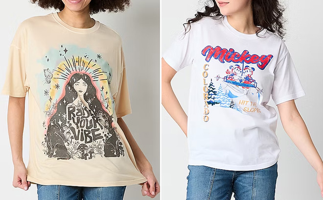 Arizona Oversized Womens Crew Neck Short Sleeve T Shirt Arizona Oversized Womens Crew Neck Short Sleeve T Shirt