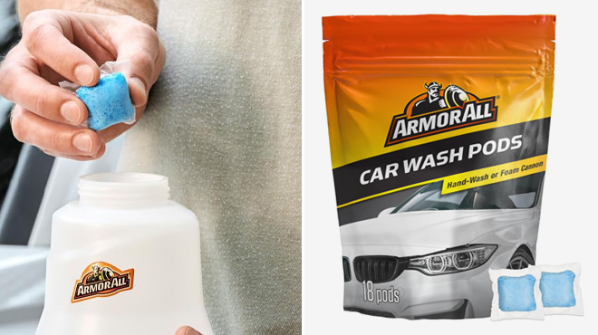 Armor All Car Wash Pods 18 Count Armor All Car Wash Pods 18 Count