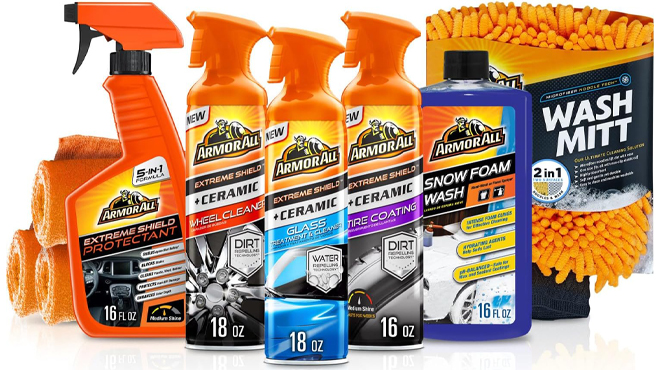 Armor All Ultimate 9 Piece Car Detailing Kit