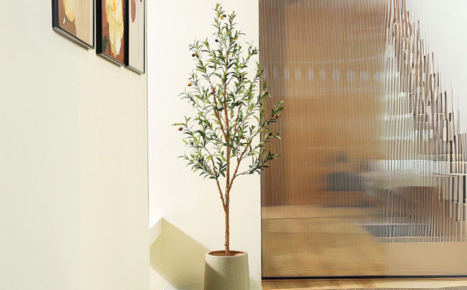 Artificial Olive Tree