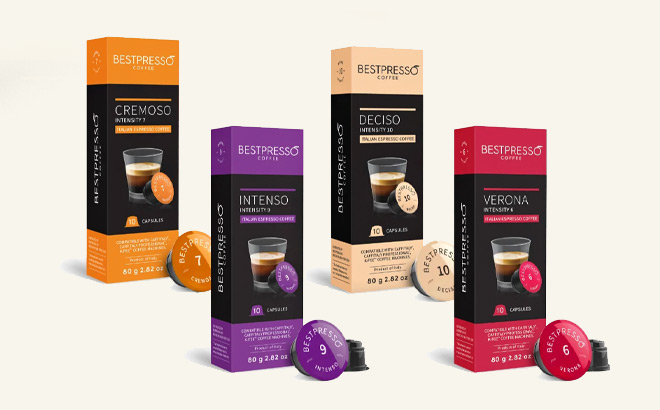 Bestpresso 80 Count Coffee Pods Variety Pack