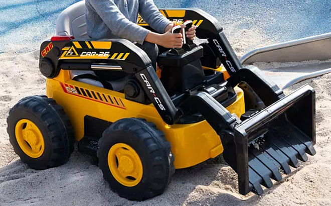 Bulldozer Kids Ride On Toy