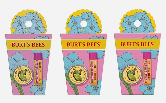 Burts Bees 3 Piece Spring Gift Set