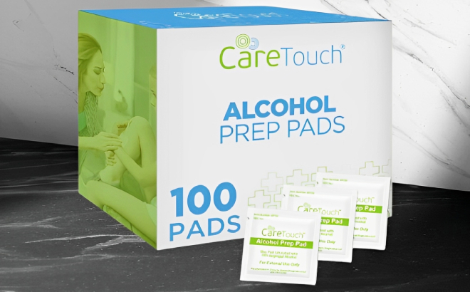 Care Touch 100 Count Hand Sanitizing Wipe