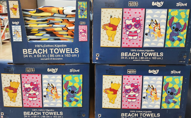 Character Beach Towels