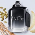 Coach New York For Men Eau De Toilette Spray on the Gray Background