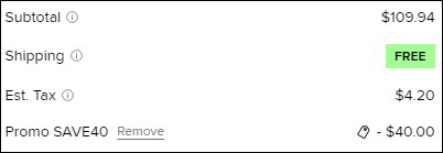 Converse Shoes Order Summary Converse Shoes Order Summary