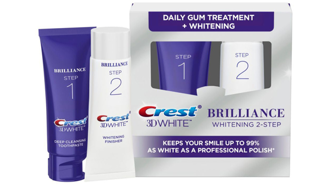 Crest 3D White Brilliance 2 Step Kit