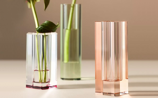 Cut Glass Stem Vase Cut Glass Stem Vase