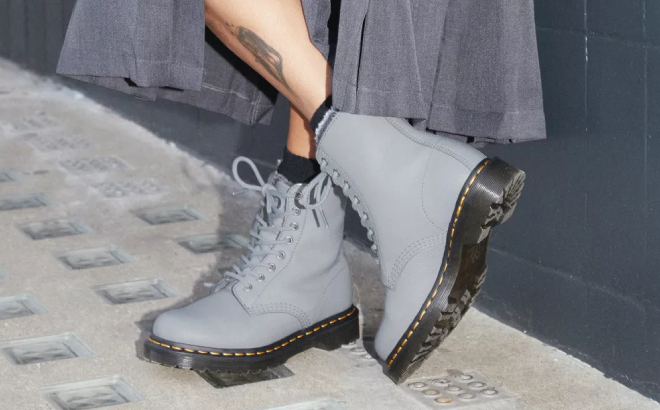 Dr Martens 1460 Serena Virginia Leather Lace Up Boots Dr Martens 1460 Serena Virginia Leather Lace Up Boots