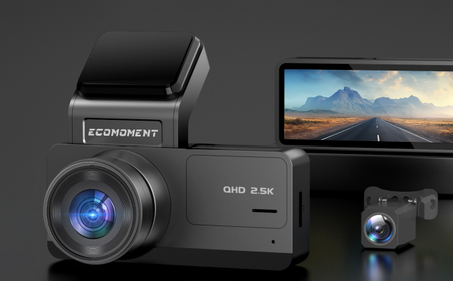 Ecomoment Front Rear Dash Cam
