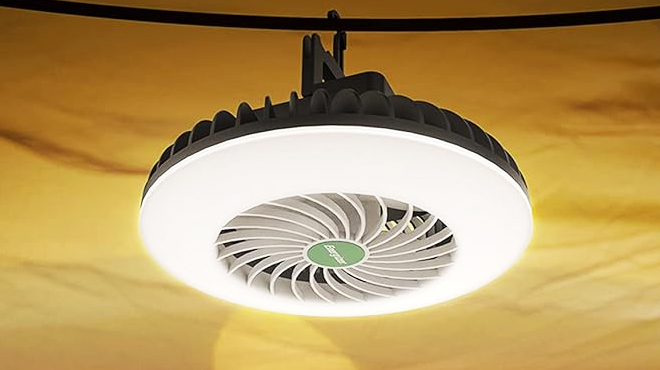 Energizer LED Rechargeable Camping Fan Light