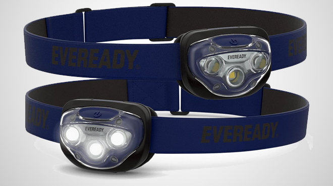 Eveready LED Headlamps 2 Pack