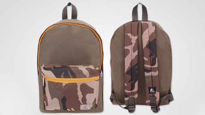 Everest 15-Inch Basic Color Block Backpack