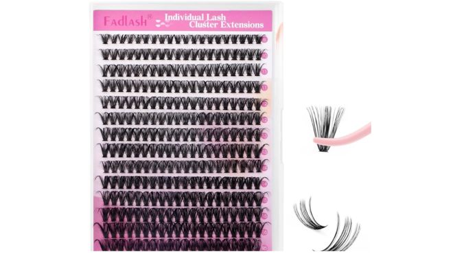 Fadlash DIY Lash Cluster Individual Lash Extensions