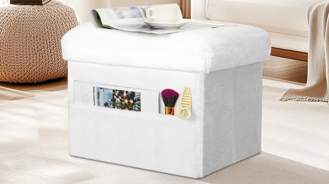FaiPue Storage Ottoman