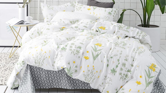 Floral Comforter Set