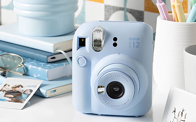 Fujifilm Instax Mini 12 Instant Print Camera in Blue Color