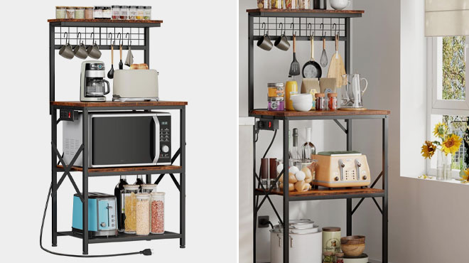 Furologee Kitchen Bakers Rack Furologee Kitchen Bakers Rack