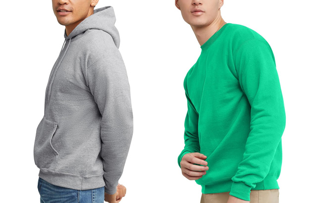Hanes Mens EcoSmart Fleece Hoodie Sweatshirt Hanes Mens EcoSmart Fleece Hoodie Sweatshirt