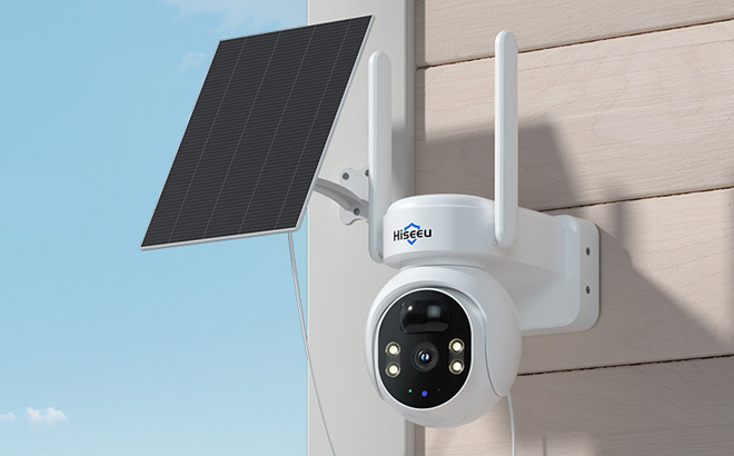 Hiseeu 4G Cellular Wireless Outdoor Security Camera