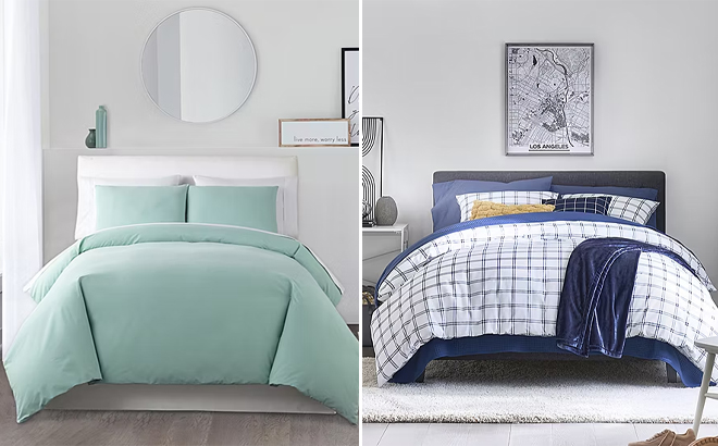 Home Expressions Cotton 3 pc Solid Duvet Cover Set and Home Expressions Cotton 3 Pc Print Geometric Duvet Cover Set Home Expressions Cotton 3 pc Solid Duvet Cover Set and Home Expressions Cotton 3 Pc Print Geometric Duvet Cover Set