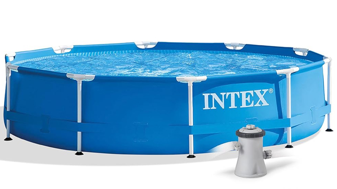 Intex 10 x 30 Metal Frame Swimming Pool