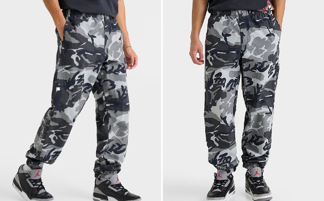 Jordan Mens MVP Camo Jogger Pants Jordan Mens MVP Camo Jogger Pants