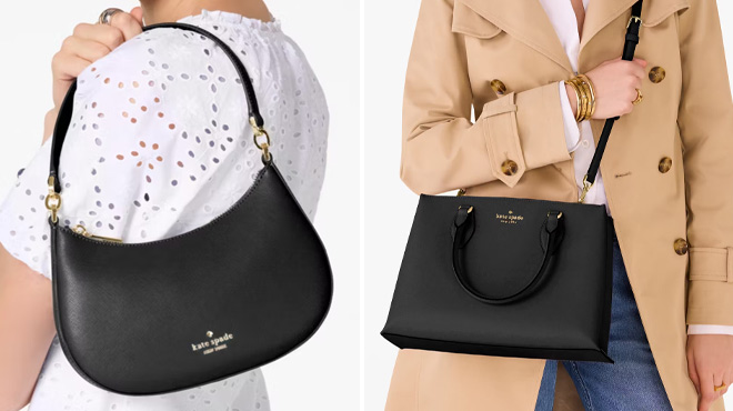 Kate Spade Paige Convertible Crossbody and Rae Medium Satchel