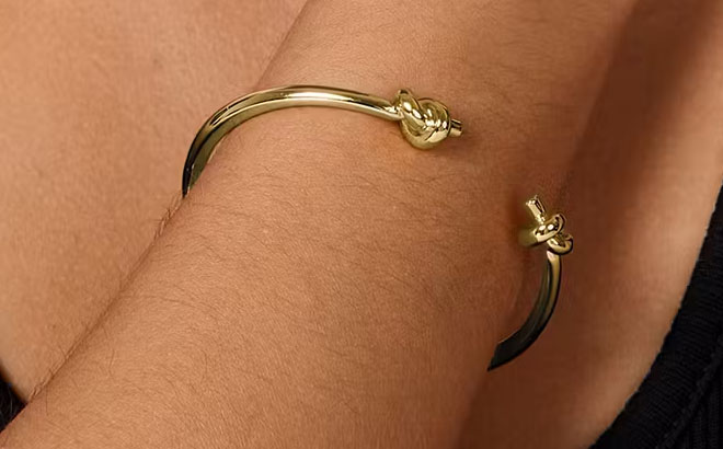 Kate Spade Sailors Knot Hinge Cuff