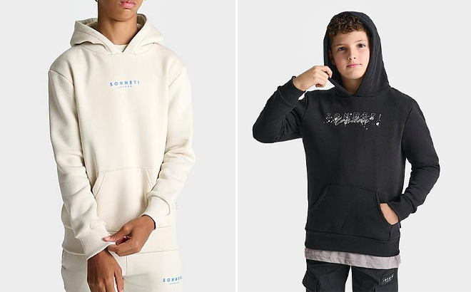 Kids Sonneti London Essential Pullover Hoodie and Kids Sonneti London Splatter Pullover Hoodie Kids Sonneti London Essential Pullover Hoodie and Kids Sonneti London Splatter Pullover Hoodie