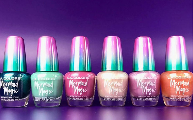 L A Colors Mermaid Magic Nail Polish