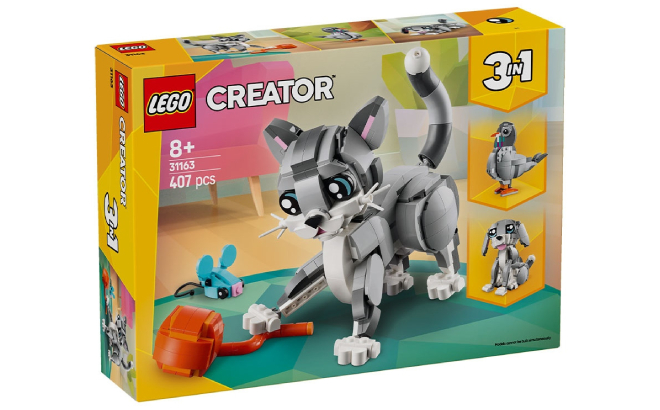LEGO Creator 3 in 1 Playful Cat Toy Building Set LEGO Creator 3 in 1 Playful Cat Toy Building Set