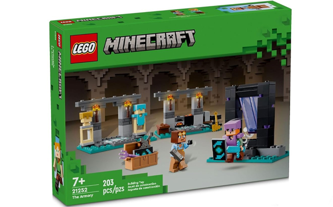 LEGO Minecraft The Armory Building Set
