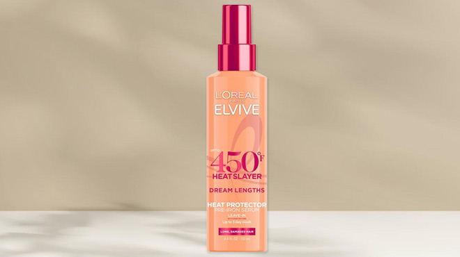L'Oreal Paris Elvive Dream Lengths Heat Slayer Pre-Iron Spray Leave-In L'Oreal Paris Elvive Dream Lengths Heat Slayer Pre-Iron Spray Leave-In