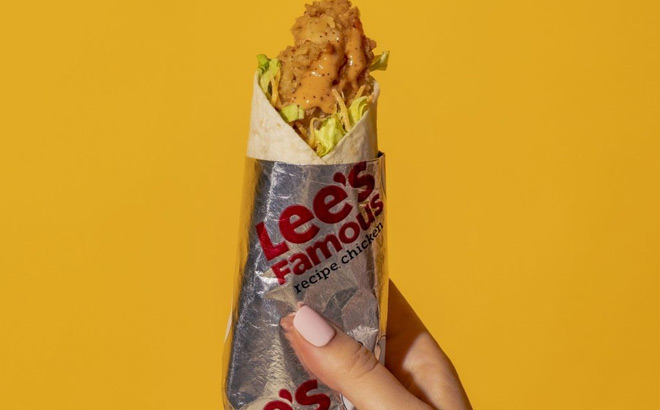 Lees Famous Recipe Chicken Wrap
