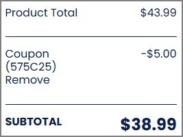 Lightweight Handheld Cordless Vacuum checkout page