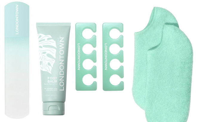 Londontown Sole Soothing and Toe Separator 4 piece Set