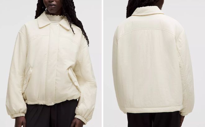 Lululemon Insulated Oversized Collared Jacket