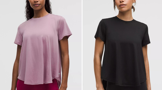 Lululemon Lightweight Split Back Training T Shirt