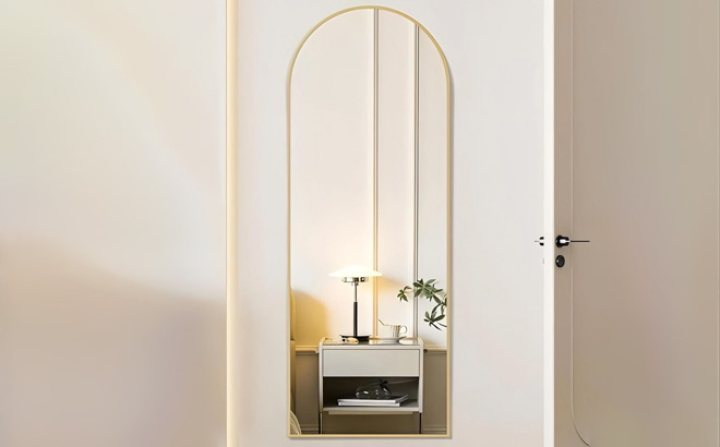 Lumora Arch Full Length Mirror on the Wall Lumora Arch Full Length Mirror on the Wall