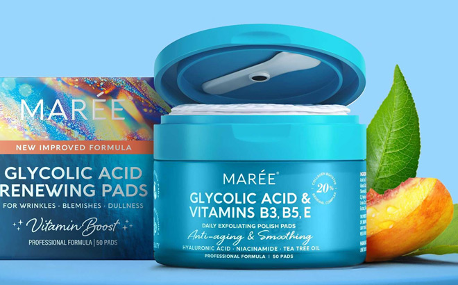 Maree 50 Count Glycolic Acid Pads Maree 50 Count Glycolic Acid Pads