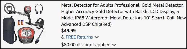 Metal Detector Checkout