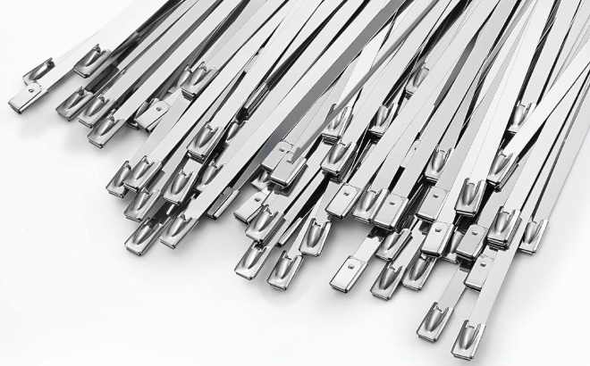 Metal Zip Ties Pack