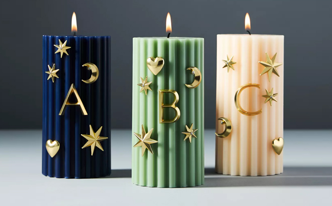 Monogram Candles