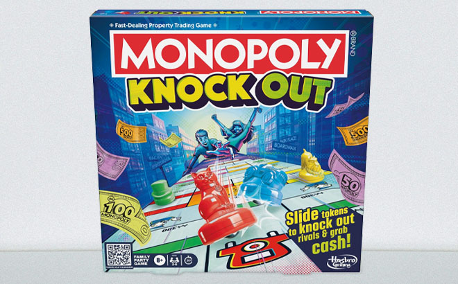Monopoly Knockout Board Game Box