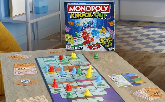 Monopoly Knockout Board Game