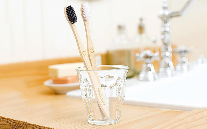 NUDUKO Biodegradable Bamboo Toothbrushes